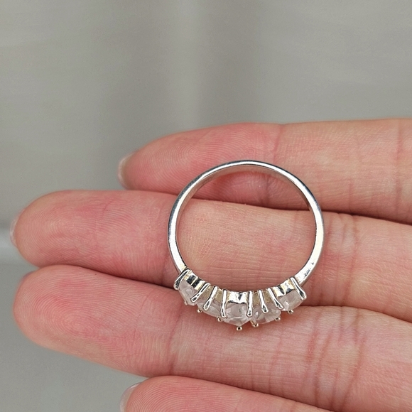 Real Rose Quartz Ring - Picture 7 of 11